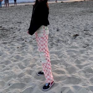 Urban Outfitters Checkers Jeans